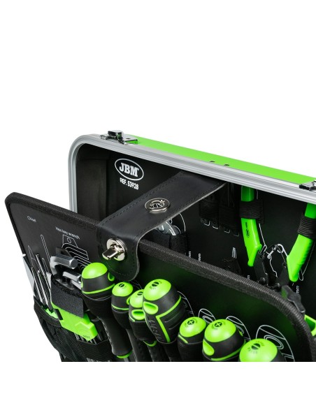 JBM53928  ESTUCHE DE HERRAMIENTAS DE 198PCS / CON VASOS HEXAGONALES