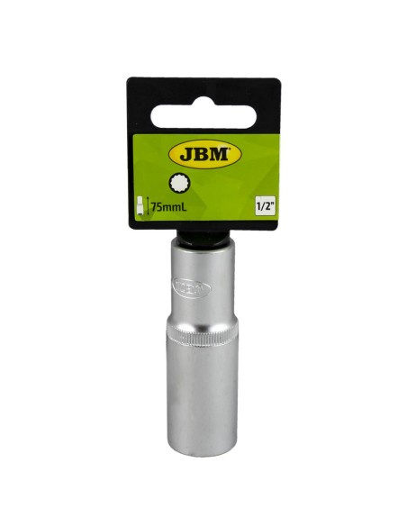 JBM 10156 VASO DE 75MM LARGO 22MM 12 CANTOS 1/2"