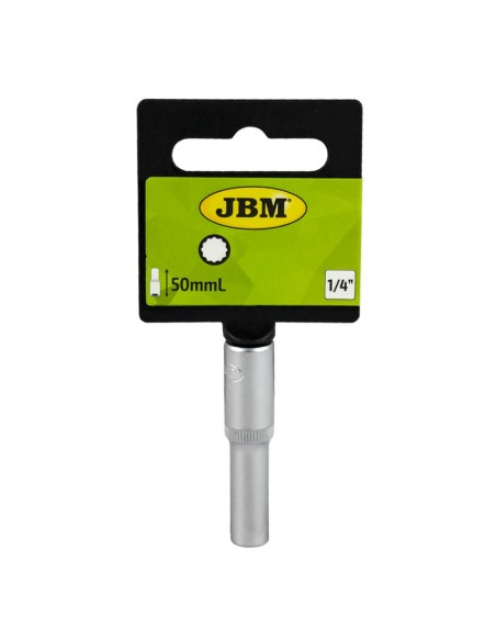 JBM 10174 VASO DE 50MM LARGO 6MM XZN 1/4"